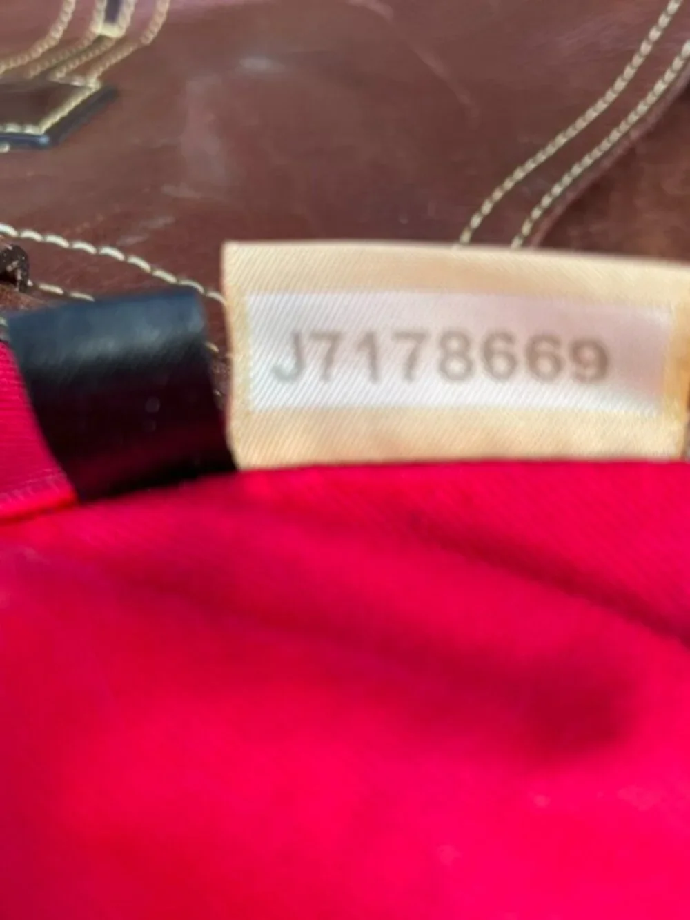 Dooney and Bourke Kingston Hobo Florentine Leather Chestnut